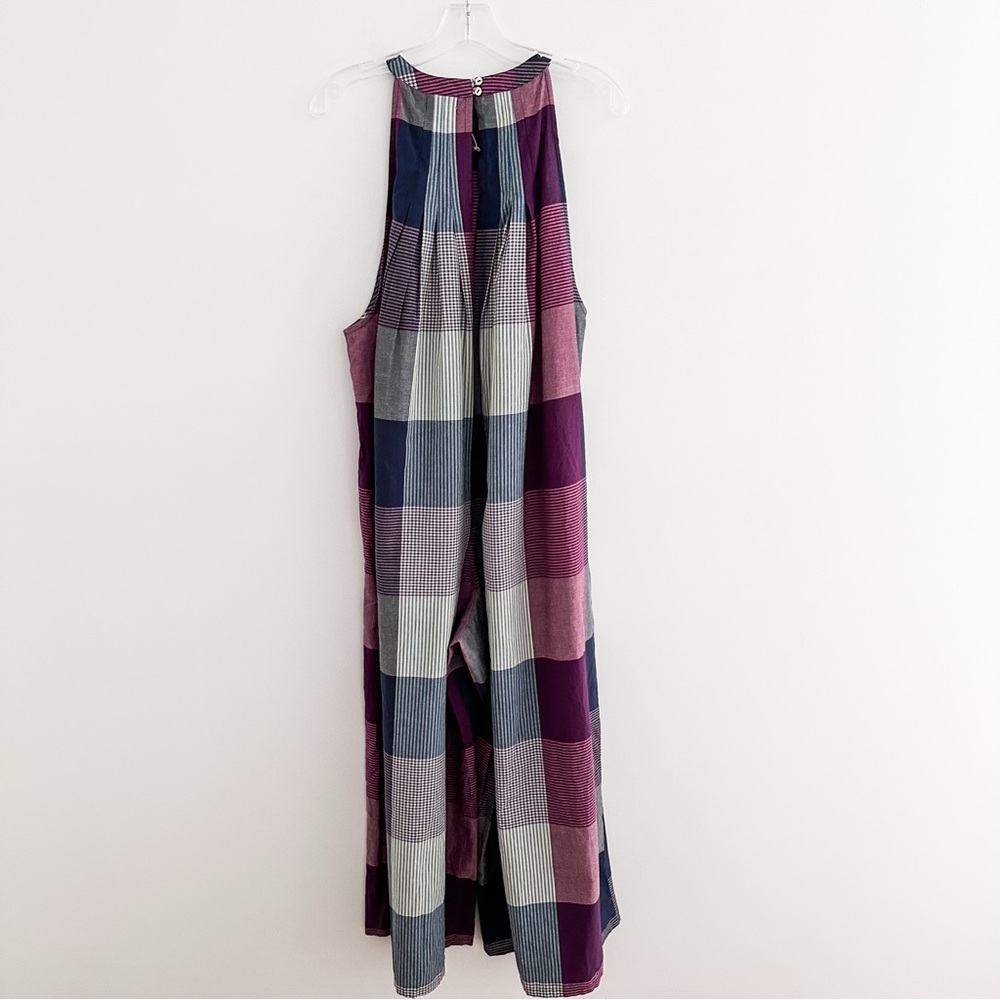 World Market Oversized Cotton Patchwork Jumpsuit … - image 4